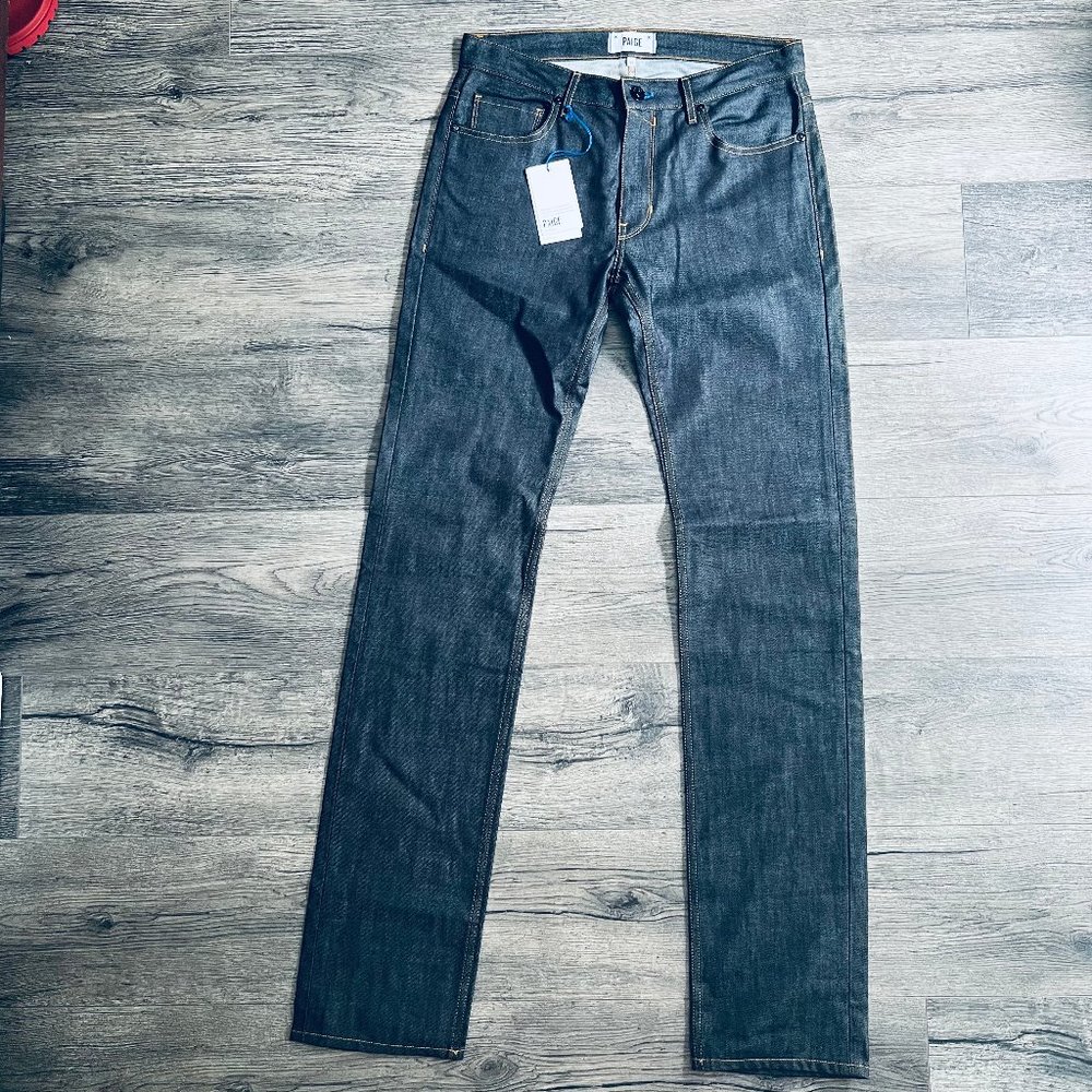 NWT Paige, Normandie Slim Straight Jeans, 31